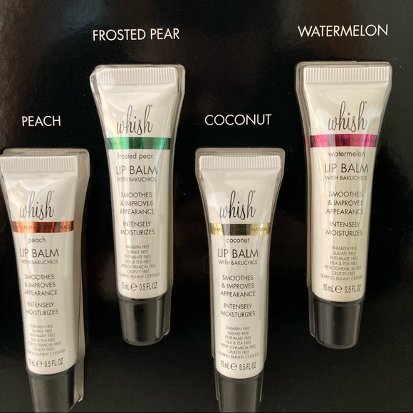 Whish Natural Lip Balm, Set of 5 collection - Picture 3 of 6